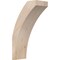 Ekena Millwork 5 1/2"W x 10"D x 18"H Thorton Smooth Knee Brace, Douglas Fir BRC06X10X18THR00SDF - alternate 1